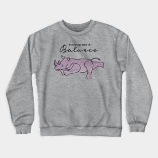 Rhino Yoga Crewneck Sweatshirt